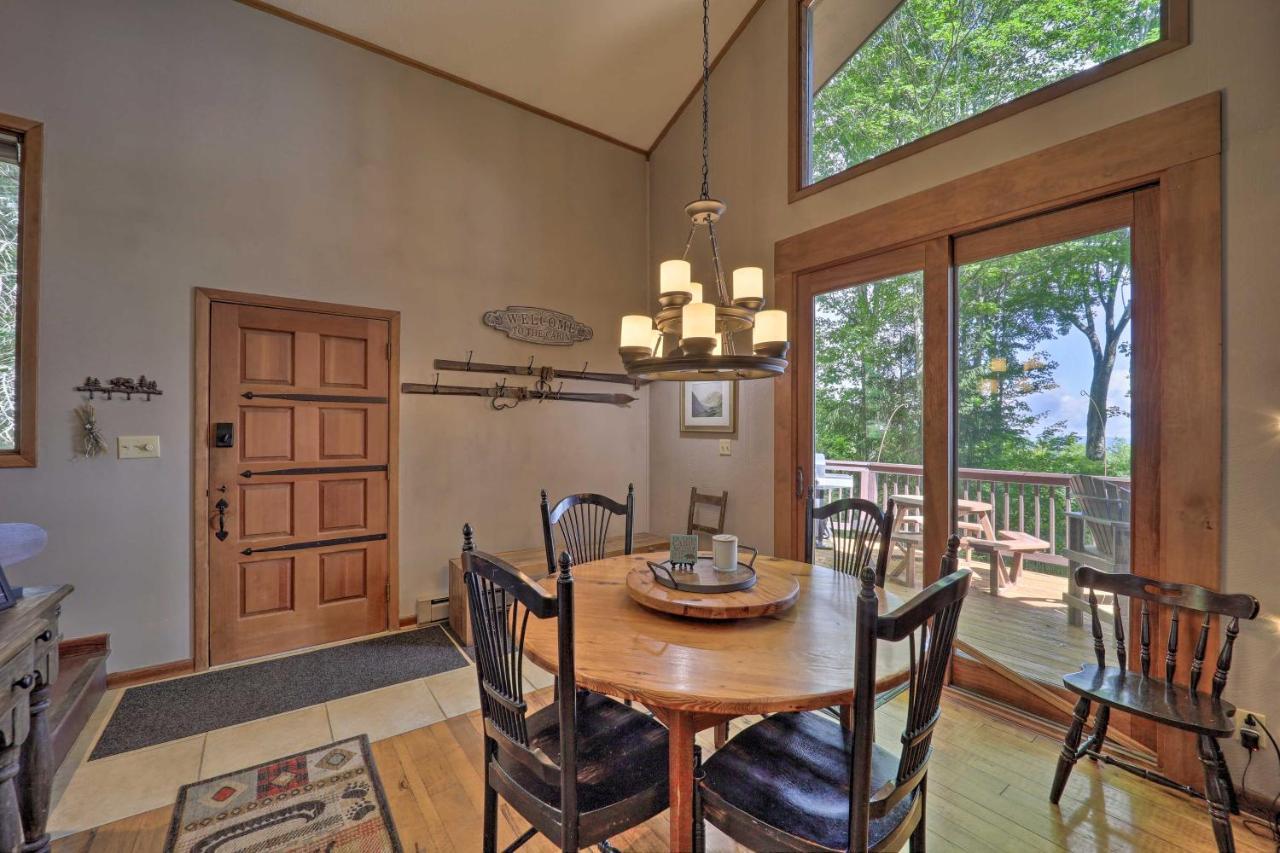 Beech Mountain Cabin Retreat With Hot Tub And Views! Exterior photo